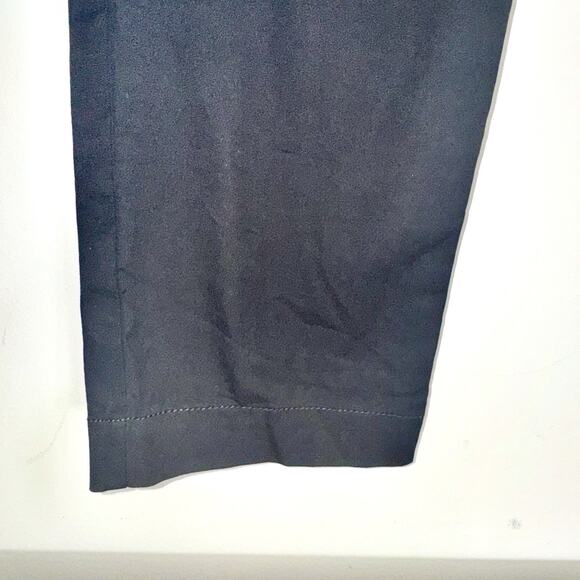 Eileen Fisher Pants Trousers Black Career Womens Sz Small Organic Cotton Stretch - Picture 4 of 11